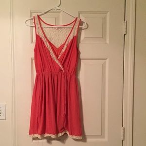 Margo & Sebastian Orange dress